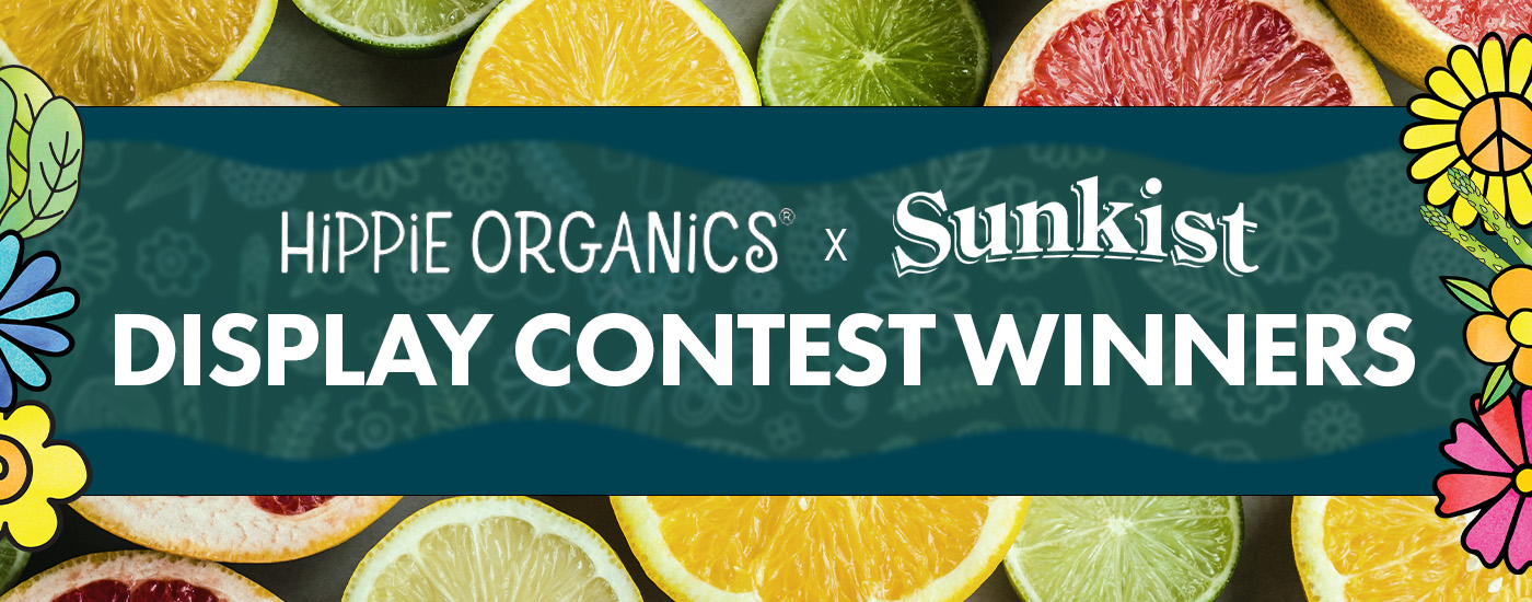 Sunkist Growers Citrus And Hippie Organics Display Contest Winners 2023